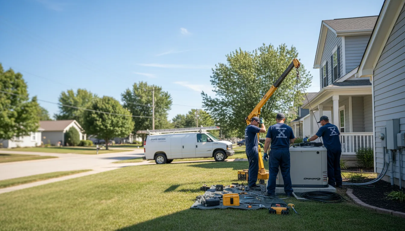 Generator Installation in New Site, MS near me